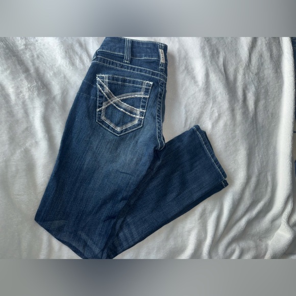 Ariat Denim - Ariat Boot Cut Blue Jeans Classic Wash